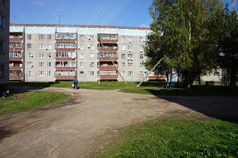 Дом №14 на улице Центральной в селе Шухободь