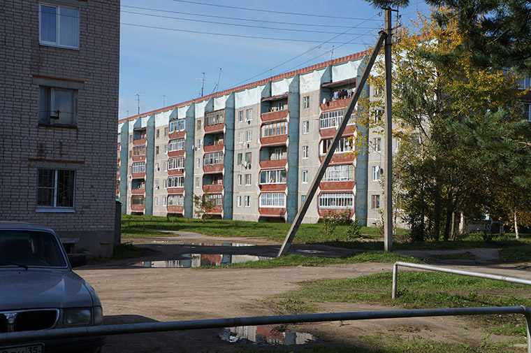 Дом №14 на улице Центральной в селе Шухободь